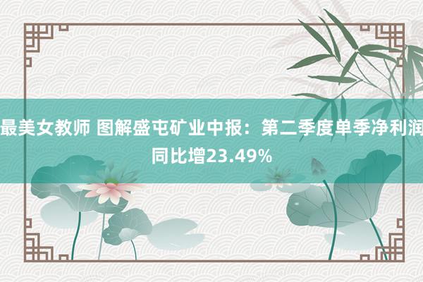 最美女教师 图解盛屯矿业中报：第二季度单季净利润同比增23.49%